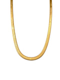 Athena Gold halskæde med glat kæde: Gold
